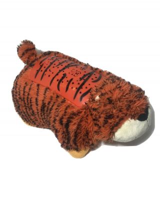 Pillow Pets Dream Lites Mr Tiger - Turns Room To Starry Sky
