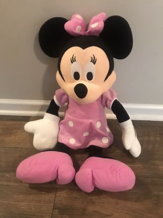 Disney Minnie Mouse Plush Stuffed Animal Toy 25 Inches