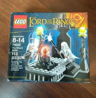 Lego 79005 Lord Of The Rings: The Wizard Battle 2013 Lotr Gandalf Saruman