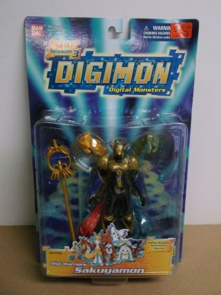 Digimon Season 3 Digi - Warriors Sakuyamon 2002 Bandai Noc