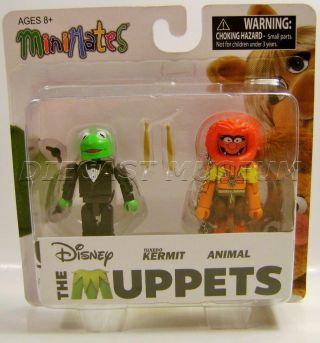 Tuxedo Kermit & Animal Disney The Muppets Minimates 2 Pack 2015 Release