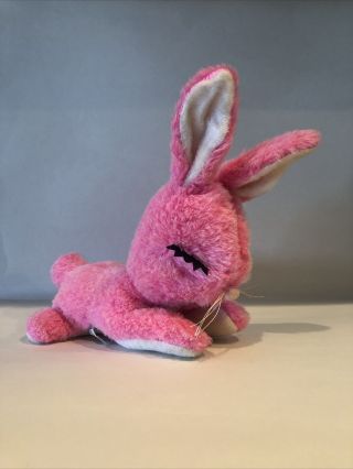 Vintage Gunderful Creation Pink Bunny Rabbit Plush Toy 15”