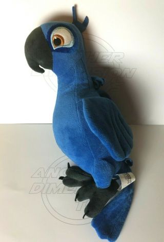Rio 2 Kohl’s Cares Blue Macaw Parrot Bird Stuffed Animal Toy Plush 12”