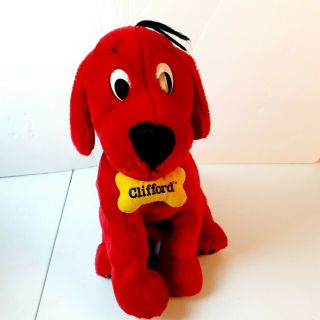 Kohls Cares Clifford The Big Red Dog 13 " Plush Puppy Stuffed Toy Animal 2003
