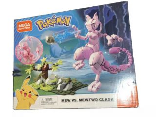 Mega Construx Fvk77 Pokemon Mew Vs Mewtwo Clash