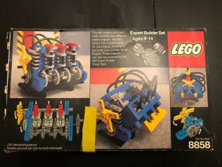Vintage 1979 Lego Expert Builder Set 8858 - 90 Complete