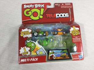 Angry Birds Go Telepods Multi - Pack - Exclusive Orange Kart - A6181