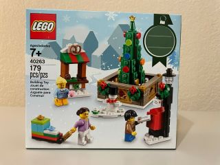 Lego 40263 Seasonal Christmas Town Square Retired