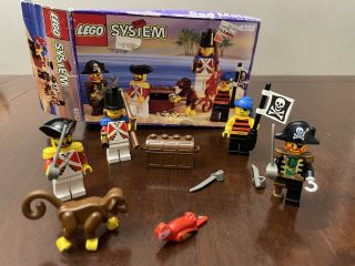 Vintage (1993) Lego Classic Pirates Minifigures Set 6252 Sea Mates W/box