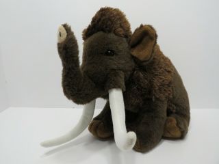 Wild Republic Brown Woolly Mammoth Plush Toy Stuffed Animal 12 "