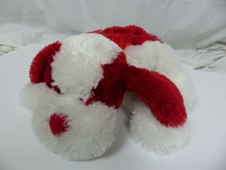 Dan Dee Collectors Choice Red & White Puppy Dog Plush Stuffed Animal Toy