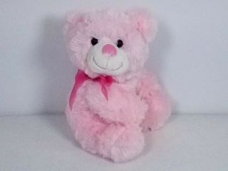 Dandee Dan Dee Teddy Bear Plush Stuffed Pink Cute