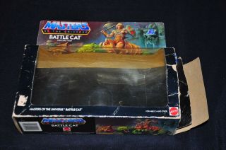 Masters Of The Universe Battle Cat Box Only Mattel He - Man Motu 1981