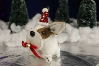 Christmas Themed Dog Felt Plush