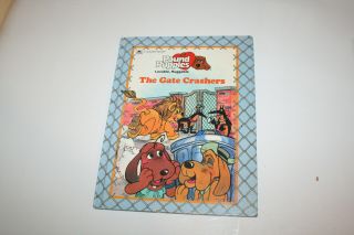 A Golden Book Pound Puppies " The Gate Crashers " By Dennis Fertig 1986 - Vg