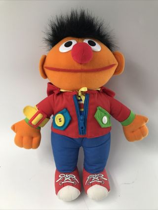 Playskool Dress - Me - Up Ernie Stuffed Plush Toy