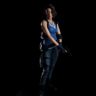 Biohazard Re:3 Resident Evil Jill Valentine 1/6 Scale Figure Statue Without Box