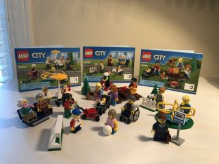 Lego City 60134 City Park People Pack W/ Instruction Book