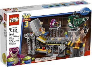 Nib Lego 7596 Disney Toy Story Trash Compactor Escape Factory