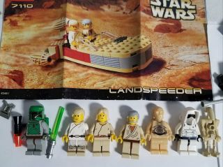 Lego Star Wars Minifigs Parts Slave 1 Boba Fett, 2