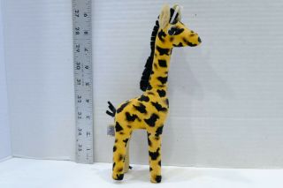 Vintage Dakin Dream Pets Yellow / Orange Giraffe Made In Japan 9 "