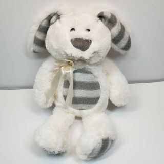 Dan Dee White Bunny Rabbit Plush Stuffed Animal Toy 14 " Easter Bowtie