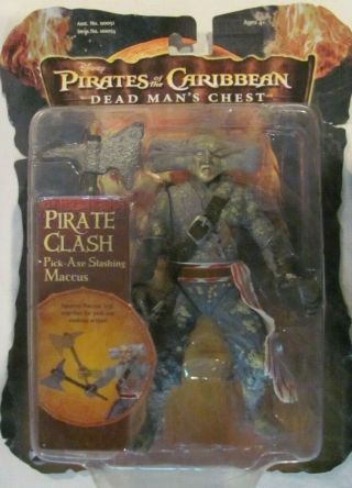 Zizzle 00059 Pirates Of The Caribbean Pirate Clash Pick - Axe Maccus 7 " Figure Nos
