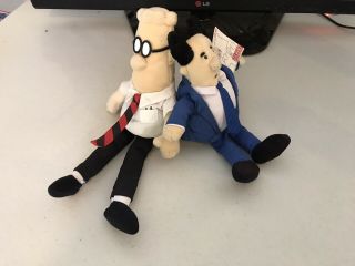 Gund Dilbert Plush Figures The Boss And Dilbert