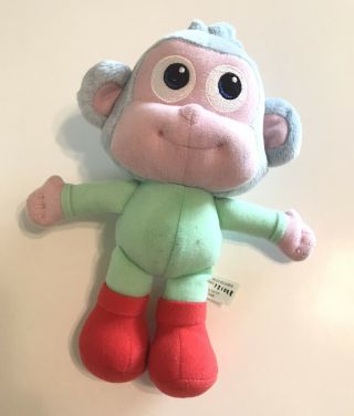 Fisher Price Dora The Explorer Boots Monkey 9 " Plush Soft Toy Stuffed Animal