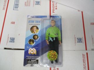 Mego Tv Favorites Star Trek Captain Kirk 8 " Action Figure Fast/free