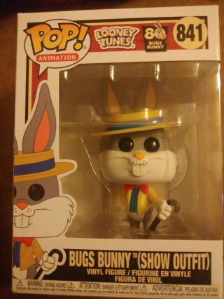 Funko Pop Animation: Looney Tunes™ - Bugs Bunny™ (show Outfit) 841