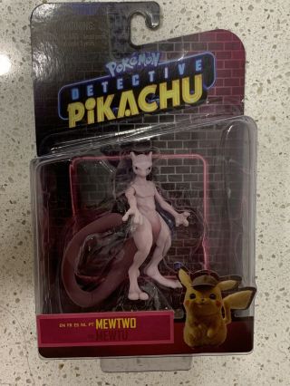 Pokemon Detective Pikachu Mewtwo Figure