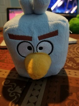 Angry Birds Space Ice Cube Blue Bird Plush Stuffed Toy