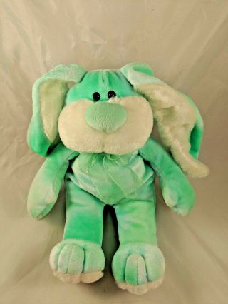 Dan Dee Green Rabbit Plush Bunny 14 " Stuffed Animal Toy