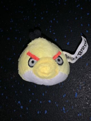 Angry Birds Plush Plushie Stuffed Animal Pencil Topper Yellow Chuck Mini