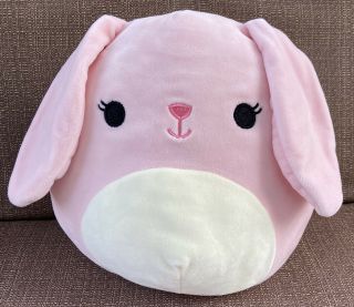 Squishmallow 8 " Bop Pink Bunny Rabbit Easter No Hang Tag