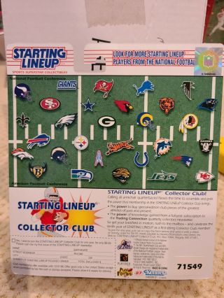 1997 Dan Marino Junior Seau Starting Lineup One on One Dolphins Chargers 2