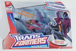 Transformers Animated Voyager Class Starscream And