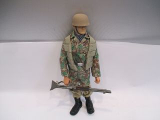 Dragon,  Gi Joe,  21st Century Toy 1:6 Military Wwii German Soldier With Machine Gun