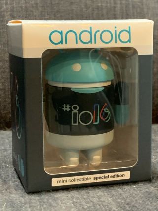Android Mini Collectible Figure - Rare Google Edition Ge - " I/o 2016 "