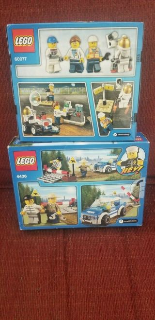 Lego City Space Starter Set 60077 & Police Patrol Car 4436 2