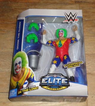 2014 Wwf Wwe Mattel Doink The Clown Elite Series 34 Wrestling Figure
