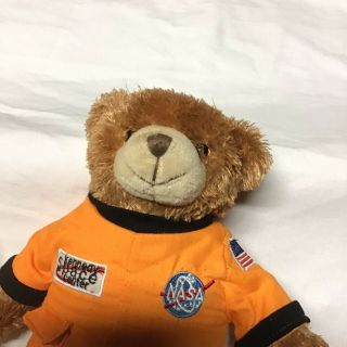 Teddy Bear Kennedy Space Center in NASA Astronaut Uniform by Jag Plush Stuffed 2