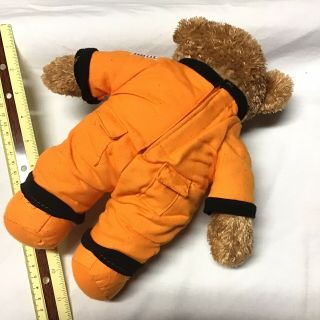 Teddy Bear Kennedy Space Center in NASA Astronaut Uniform by Jag Plush Stuffed 3