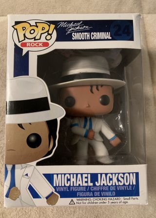 Funko Pop Michael Jackson Smooth Criminal 24 Vinyl Figure - Authentic/original