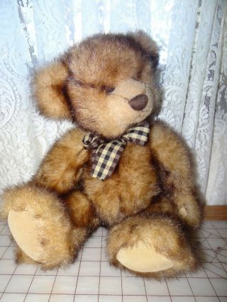 Russ Berrie Madison Plush Stuffed Teddy Bear 11 Inches