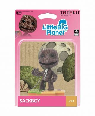 Totaku Little Big Planet Sack Boy Highly Detailed 10cm Figure Playstation No 1