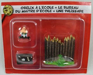Construisez Le Village D Asterix N° 44 Obelix Ecole Bureau Maitre Palissade