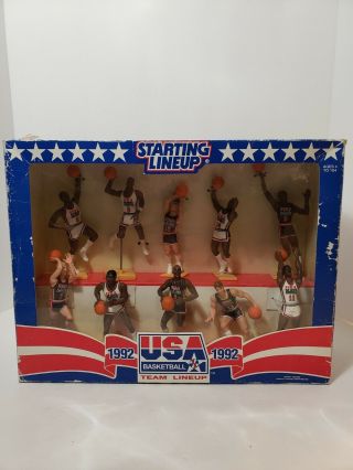 Starting Lineup 1992 Usa Olympic Basketball The Dream Team Boxed Set By Kenner