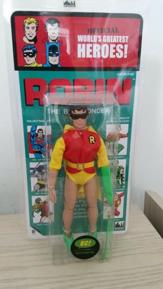 Moc 2016 Kresge Card Robin Removable Mask 8 Inch Ftc Retro Mego Figure Variant
